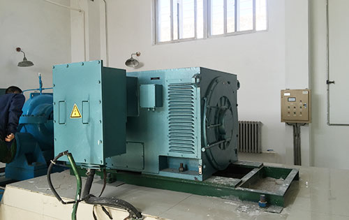 睢宁某水电站工程主水泵使用我公司高压电机